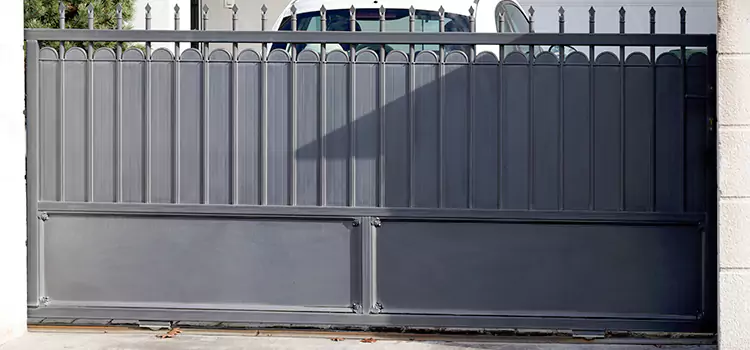 Metal Driveway Gate Installation Hutchinson
